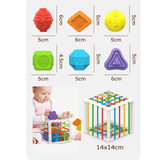 Cubo Brinquedo Montessori Educativo